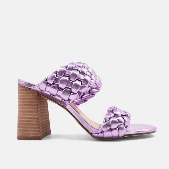 SHU SHOP Shoes - NEW SHU SHOP heaven heel in metallic purple